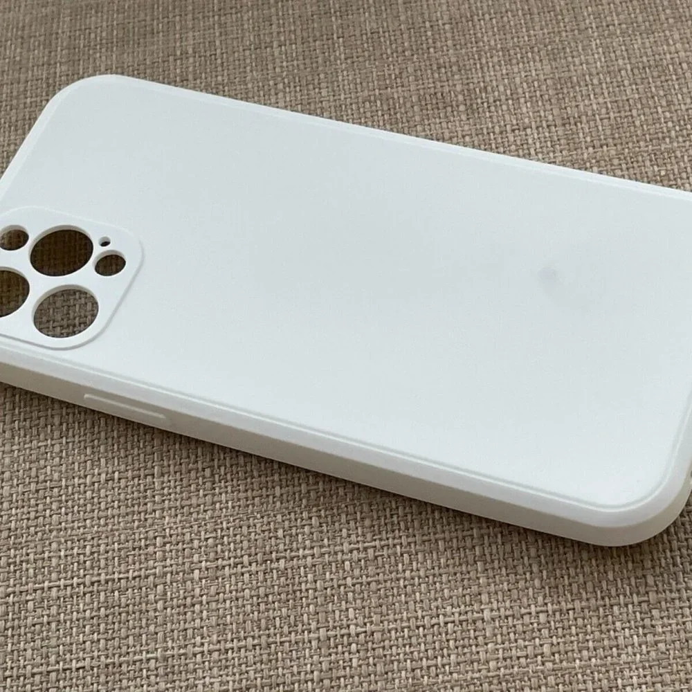 Unbranded Back Case for iPhone 12 Pro Max White Shock Proof Fitted Case New